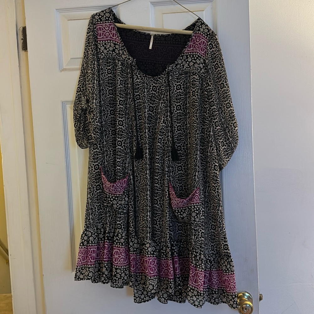 Free People Penny Lane Floral Boho Mini Dress  Rare
Guc